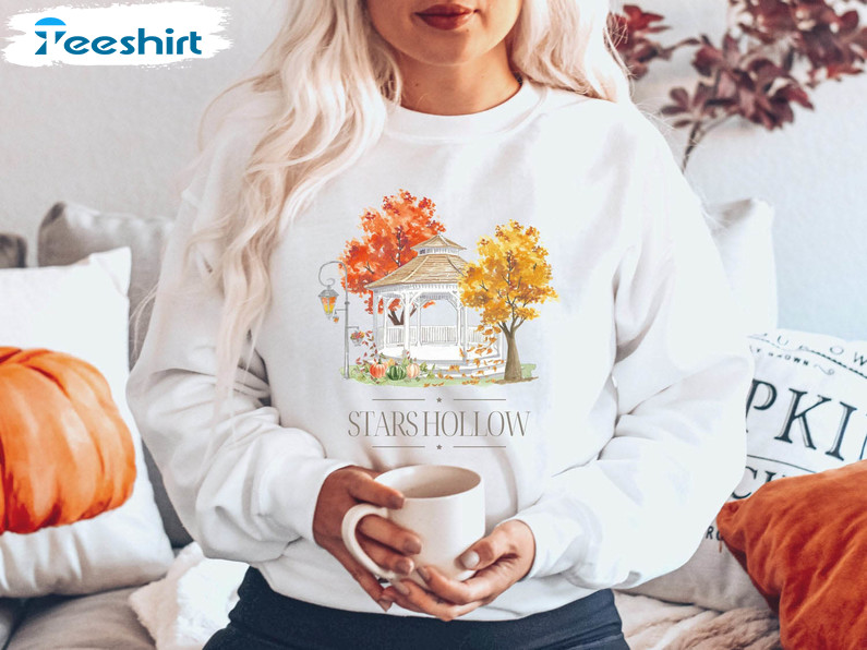 Stars Hollow Shirt, Autumn Festival Short Sleeve Crewneck