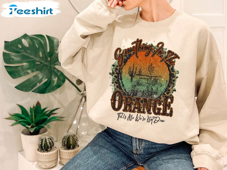 Something In The Orange Sweatshirt, American Heartbreak Short Sleeve Crewneck