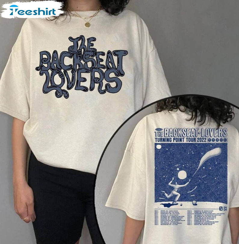 The Backseat Lovers Vintage Shirt, Trending North America Tour Unisex Hoodie