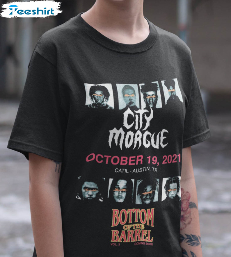 City Morgue Vintage Shirt, Trendy Unisex Hoodie Crewneck