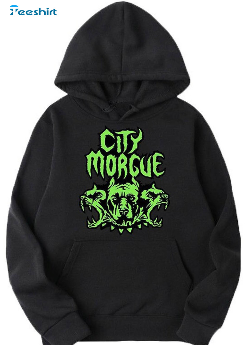 City Morgue Trendy Shirt, Sosmula Zillakami Green Logo Crewneck Unisex Hoodie