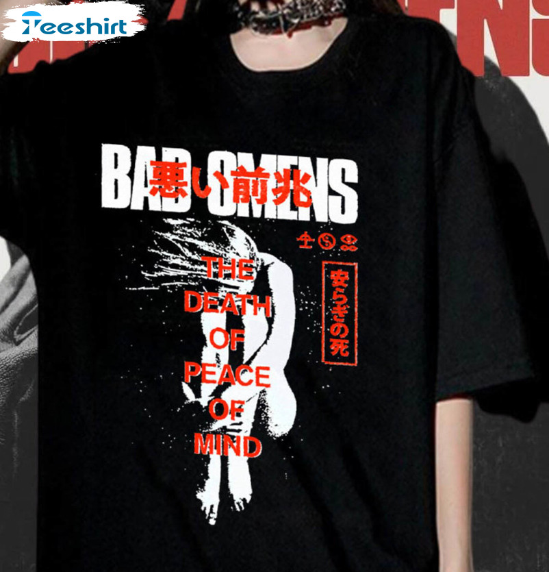 Bad Omens Shirt Sweatshirt Hoodie Bad Omens Tour 2023 Tshirt Bad Omens Tour Merch  Bad Omens Concrete Forever Tour Shirts Wolf Dagger 2023 Concrete Jungle  Tour T Shirt - Laughinks