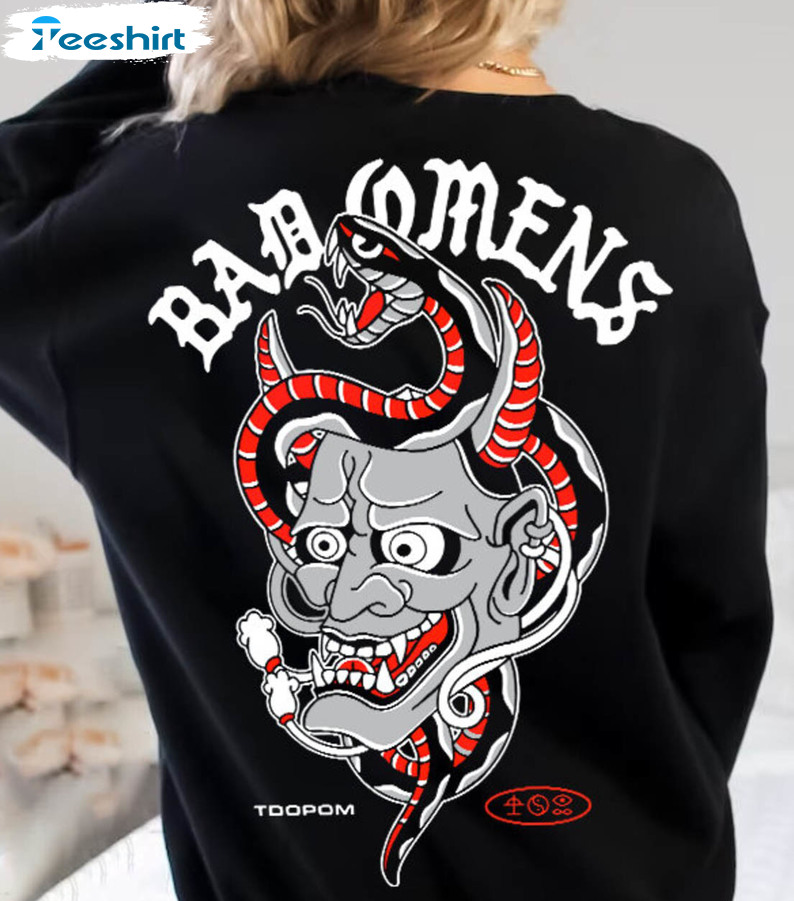 Bad Omens Trendy Shirt, A Tour Of The Concrete Jungle Tour Sweatshirt Unisex Hoodie
