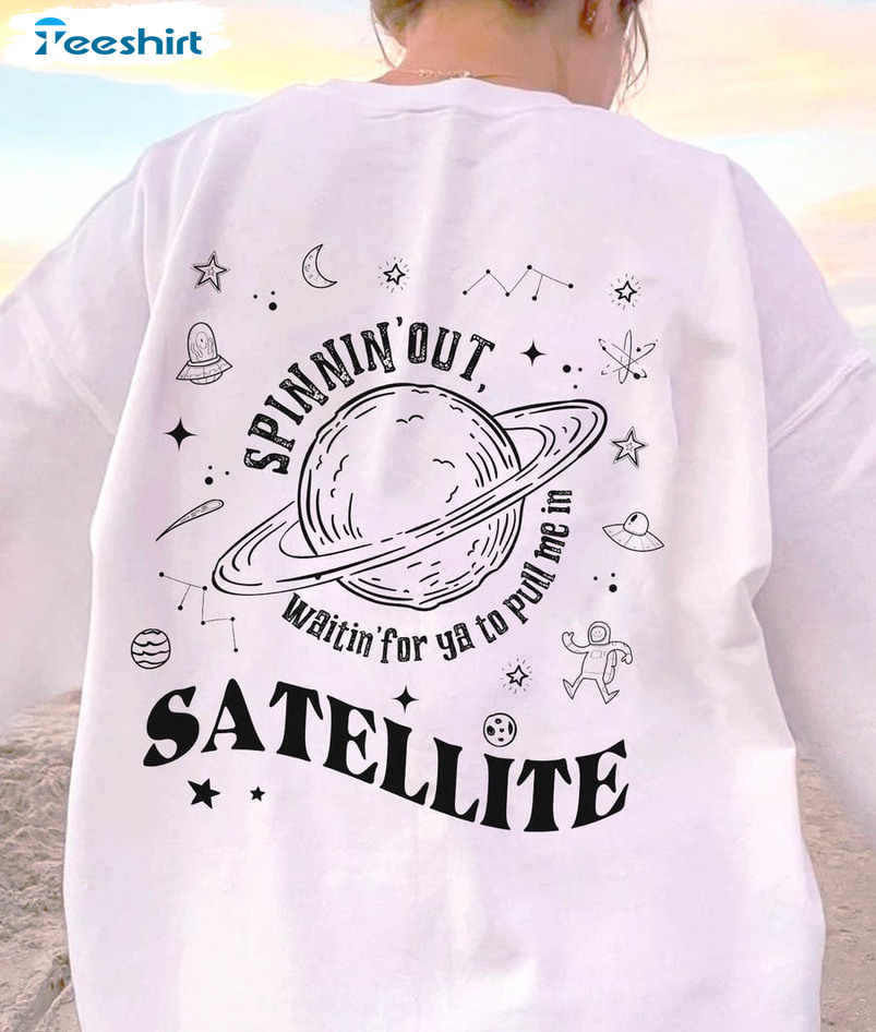 Satellite Sweatshirt , Trending Harry's House Album Long Sleeve Unisex Hoodie