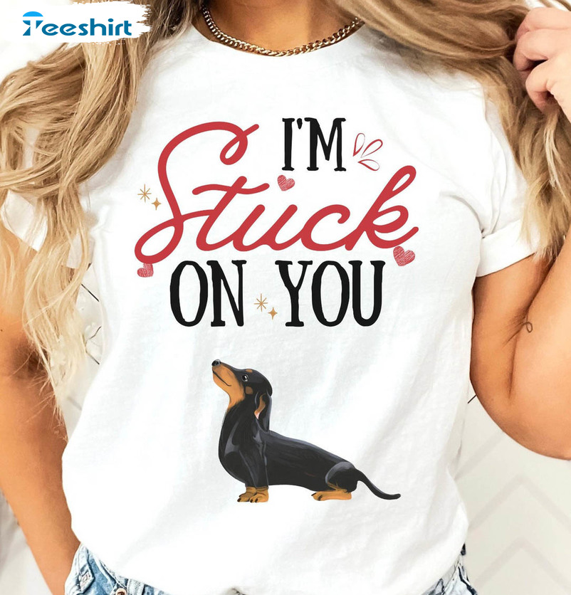 dachshund valentine shirt