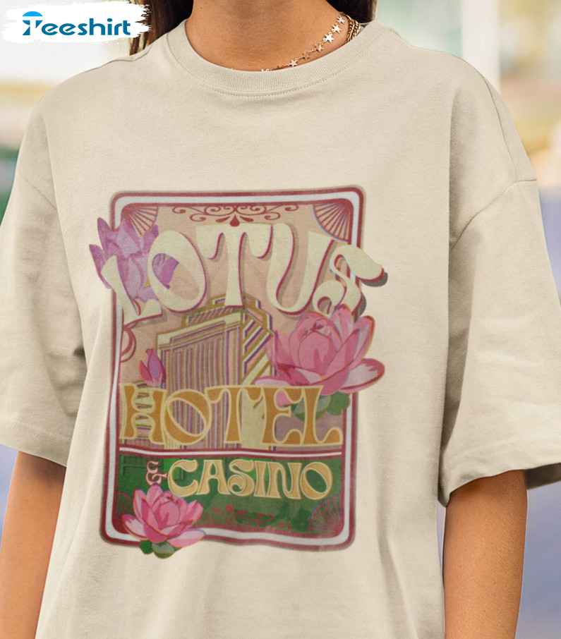Lotus Hotel And Casino Sweatshirt, Percy Jackson Trending Unisex Hoodie Crewneck