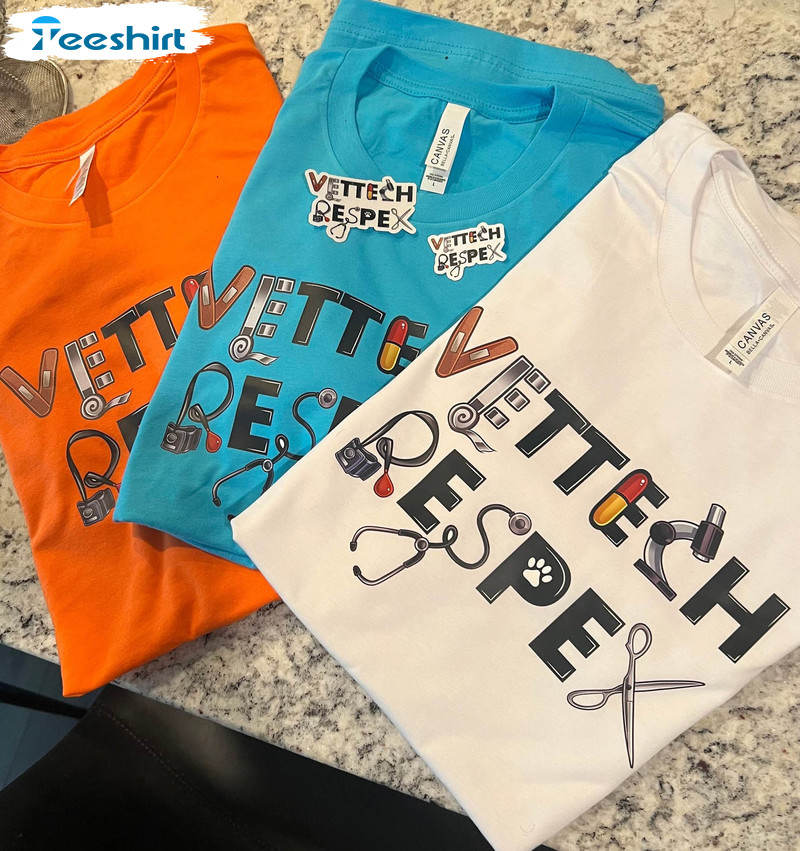 Presale Vettech Respek Shirt, Trending Crewneck Unisex T-shirt