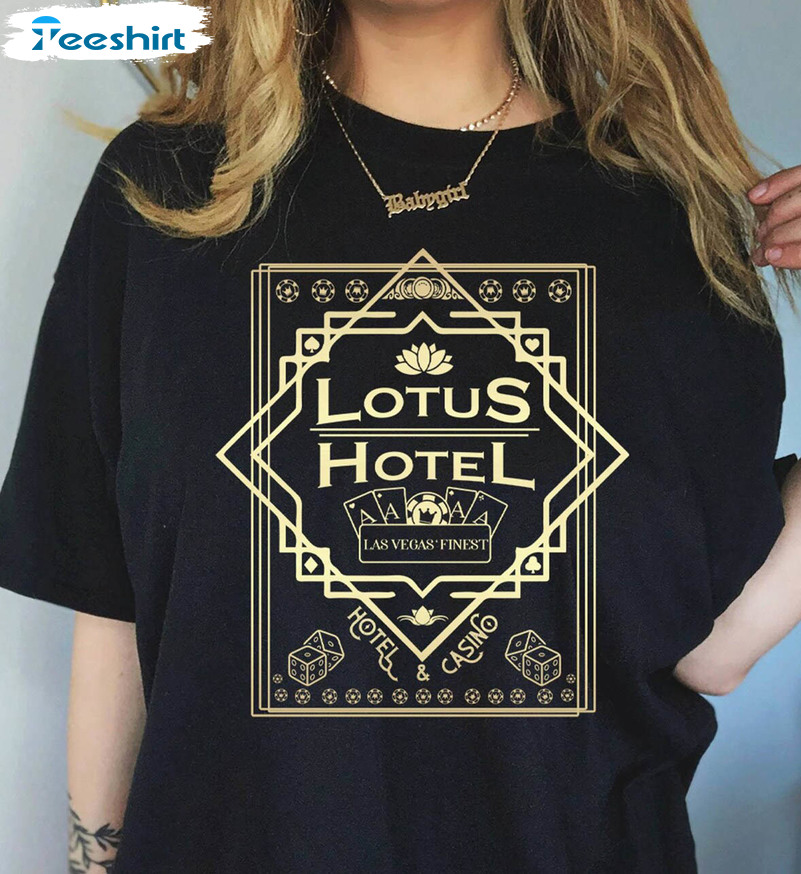 Lotus Hotel And Casino Shirt, Camp Half Blood Long Sleeve Unisex T-shirt