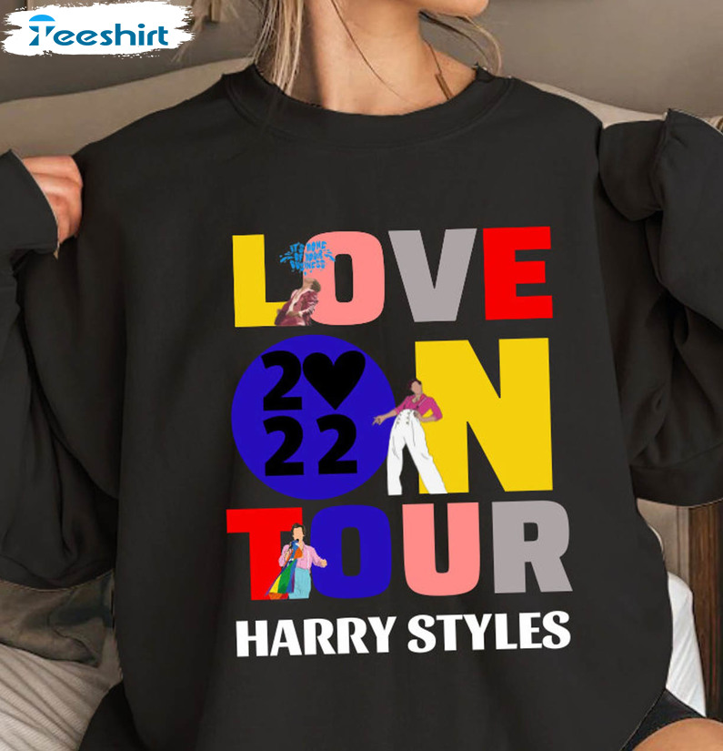 Love On Tour 2022 Shirt, Harry Styles Long Sleeve Sweatshirt