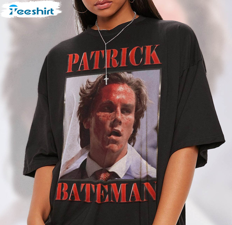 Patrick Bateman Sweatshirt, Horror Film Unisex T-shirt Unisex Hoodie