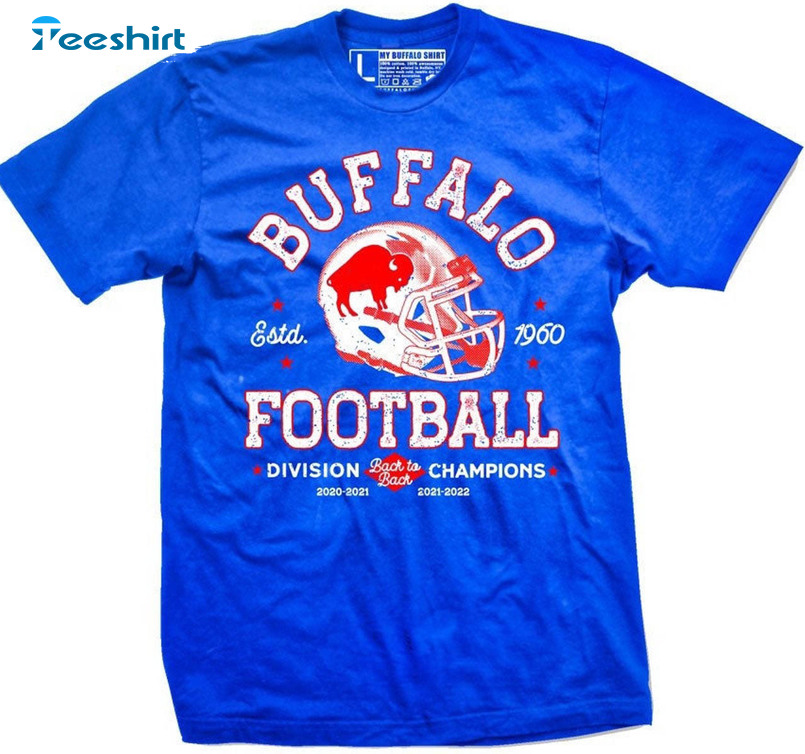 Buffalo Football Division Champions Shirt, Trending Tee Tops Unisex Hoodie