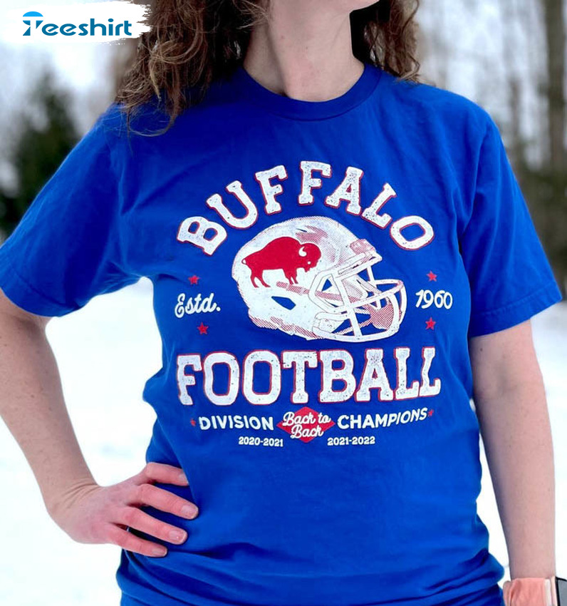 Buffalo Bills AFC East Division Champions 2021 Royal T-Shirt