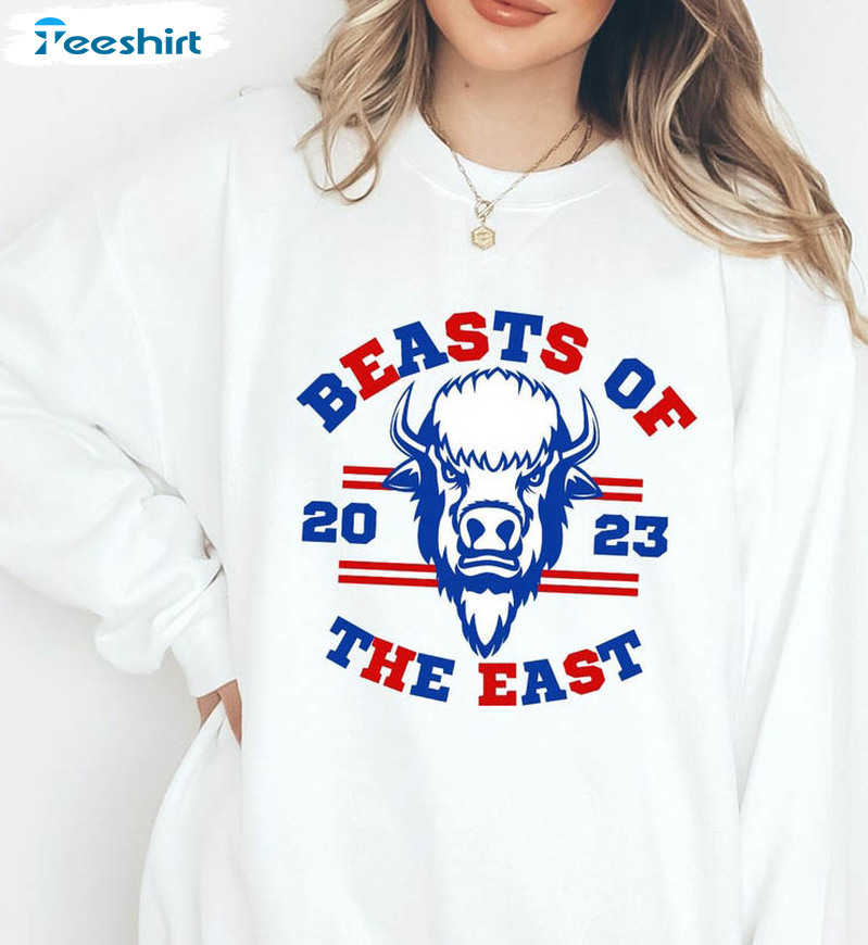 Beasts Of The East Buffalo Bills Shirt, East Division Champions Sweatshirt Short Sleeve