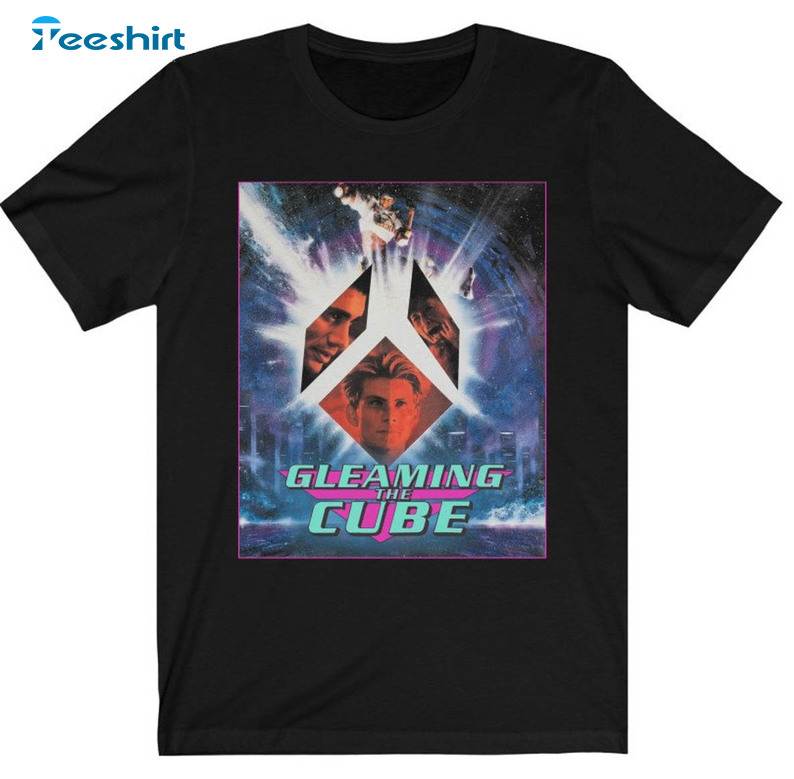 Gleaming The Cube Trendy Shirt, Vintage Short Sleeve Unisex Hoodie