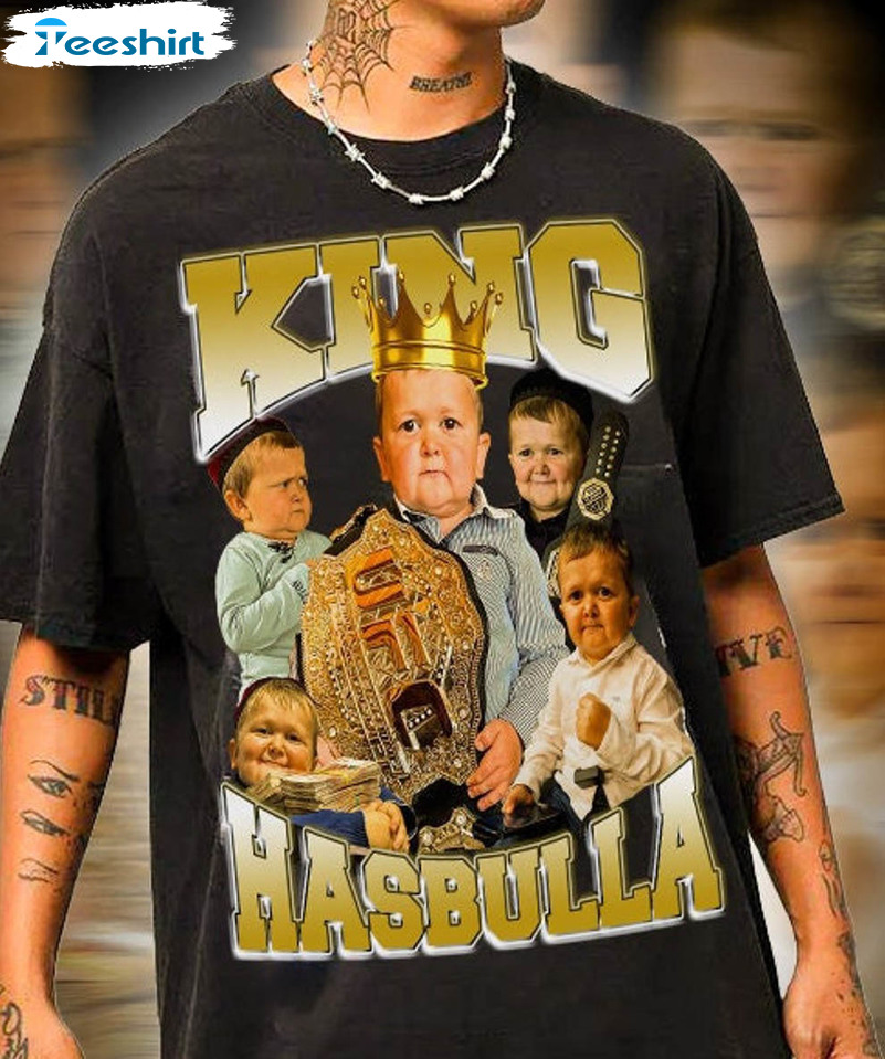 King Hasbullah Funny Shirt, Tredning Long Sleeve Unisex T-shirt