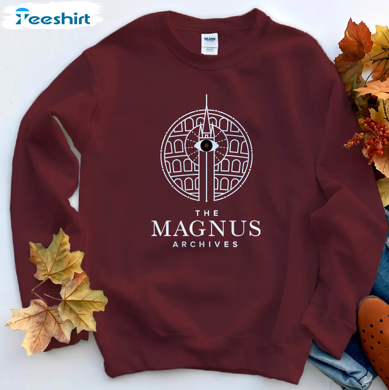 Magnus Archives Sweatshirt, Wheel Of Fears Unisex Hoodie Short Sleeve