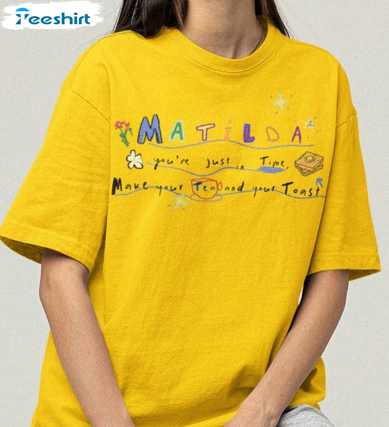 Matilda Harry Track List Shirt, Cute Doodle Sweatshirt Unisex Hoodie