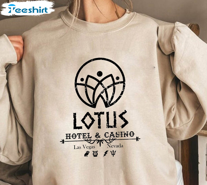 Lotus Hotel Casino Shirt, Percy Jackson Unisex Hoodie Unisex T-shirt