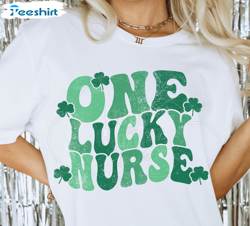 One Lucky Nurse Vintage Shirt, Lucky Nurse Short Sleeve Unisex T-shirt