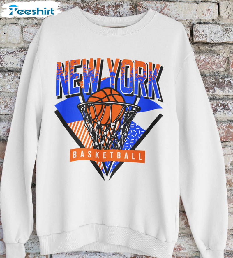 New York Basketball Shirt, Trending Unisex Hoodie Crewneck