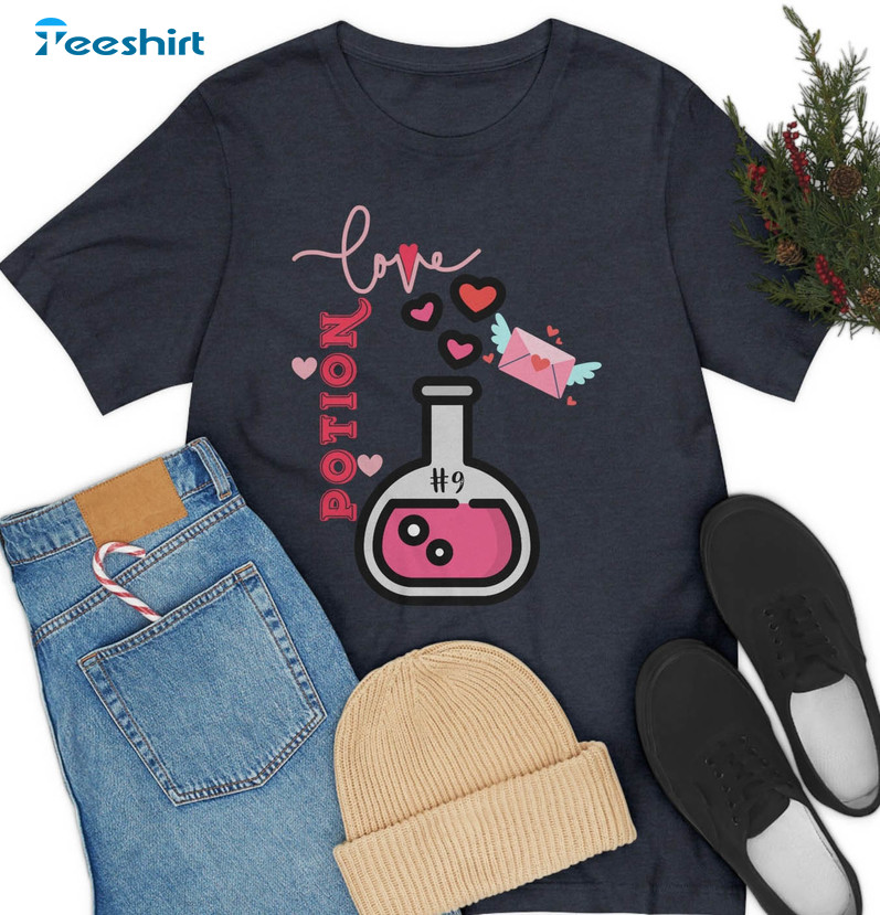 Love Potion Shirt, Trending Valentine Long Sleeve Unisex T-shirt