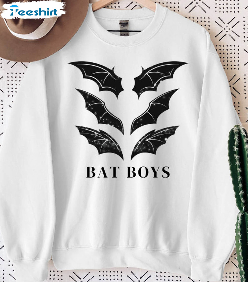 Acotar Bat Boys Sweatshirt, Trending Long Sleeve Sweatshirt