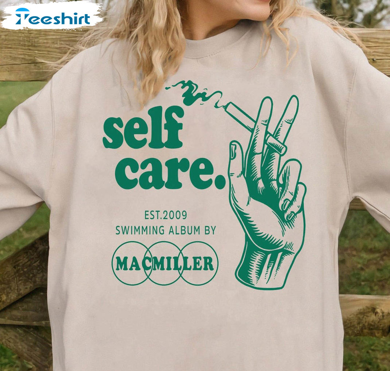 Self Care Mac Miller Sweatshirt, Trending Short Sleeve Unisex Hoodie