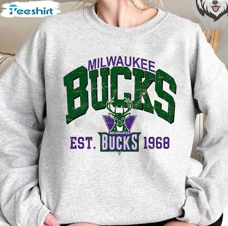 Retro Vintage Milwaukee Bucks Basketball Shirt ⋆ Vuccie