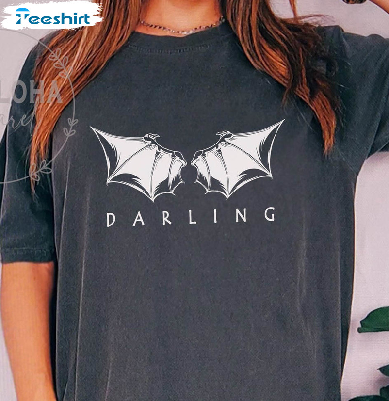 Acotar Bat Boys Shirt, Darling Trendy Unisex T-shirt Long Sleeve