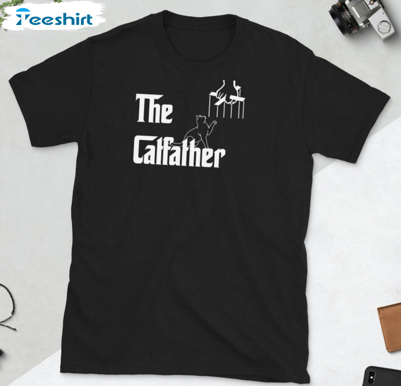 The Catfather Trending Short Sleeve , Unisex T-shirt