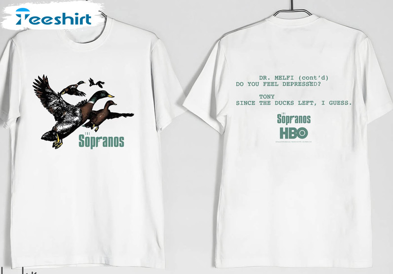The Sopranos Shirt, Ducks The Sopranos Short Sleeve Unisex T-shirt
