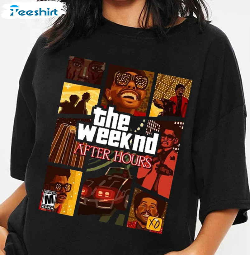 The Weeknd After Hours Til Dawn Tour Shirt, Vintage Hoodie Crewneck