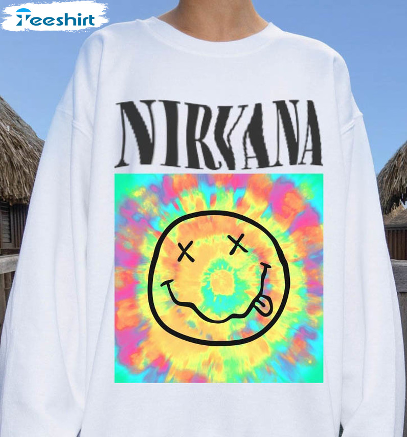 Nirvana Sweatshirt, Vintage Nirvana Tee Tops Unisex Hoodie
