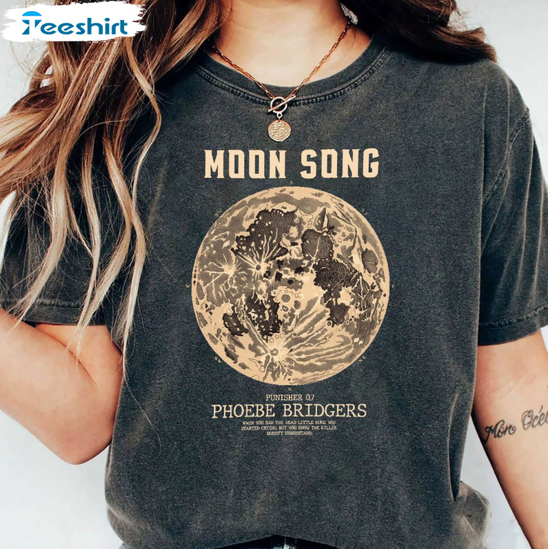 Moon Song Phoebe Bridgers Shirt, Trending Unisex T-shirt Long Sleeve