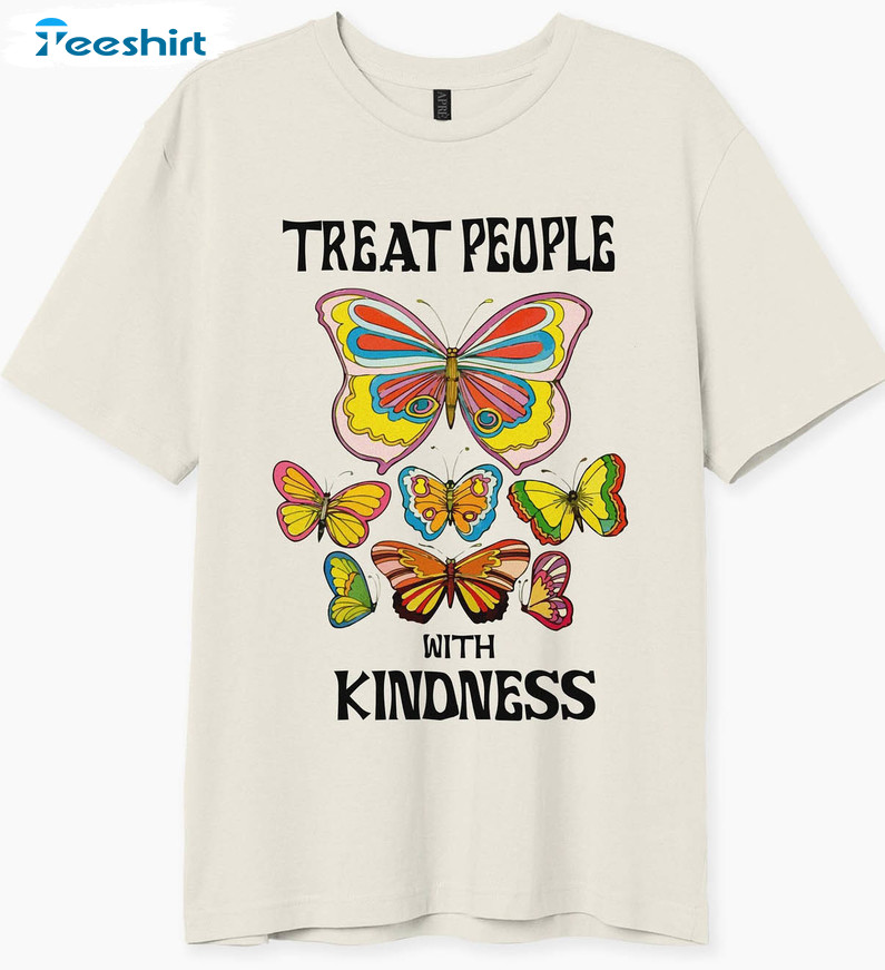 Treat People With Kindness Sweatshirt, Love On Tour Unisex T-shirt Long Sleeve